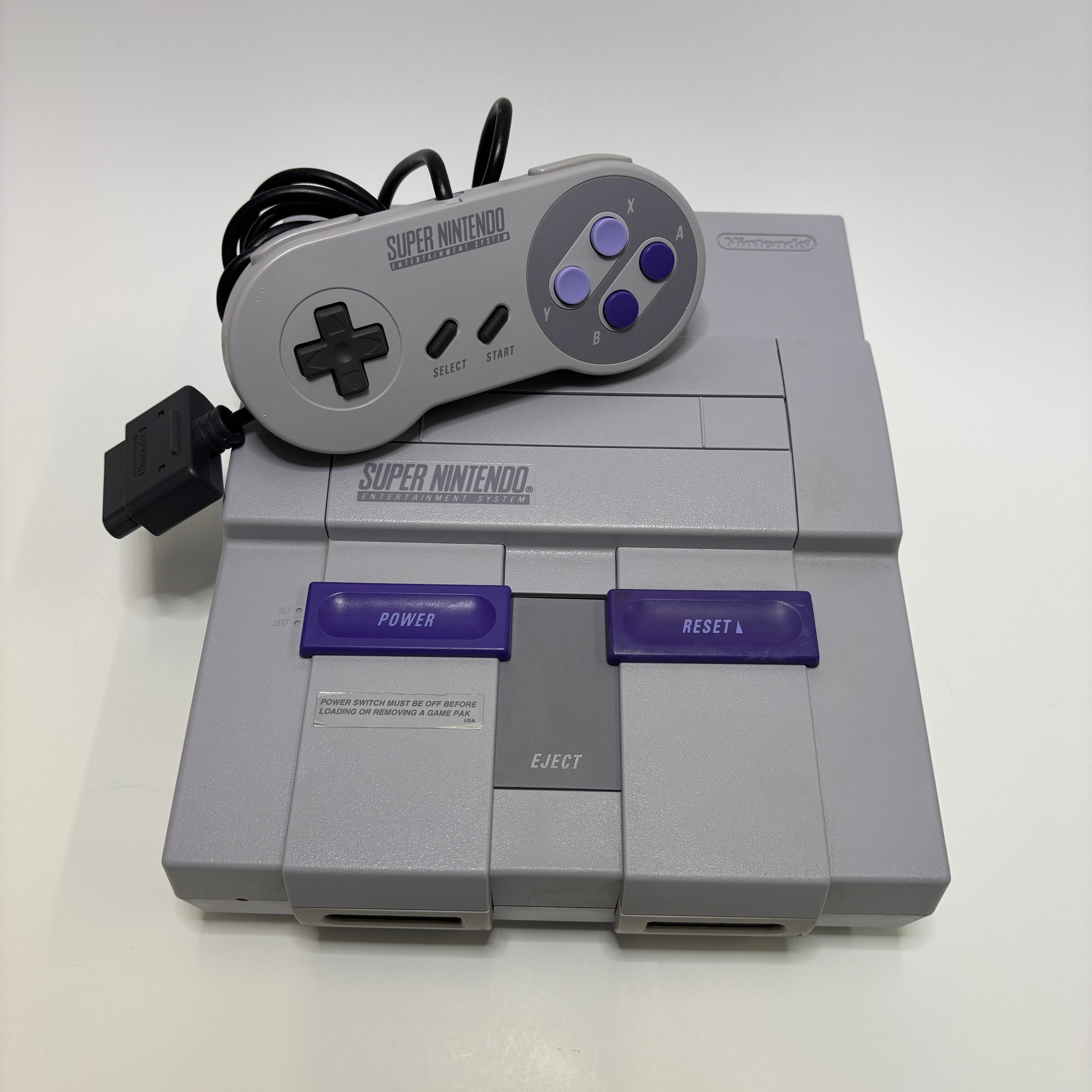 Super Nintendo SNES Console (Original) with Controller