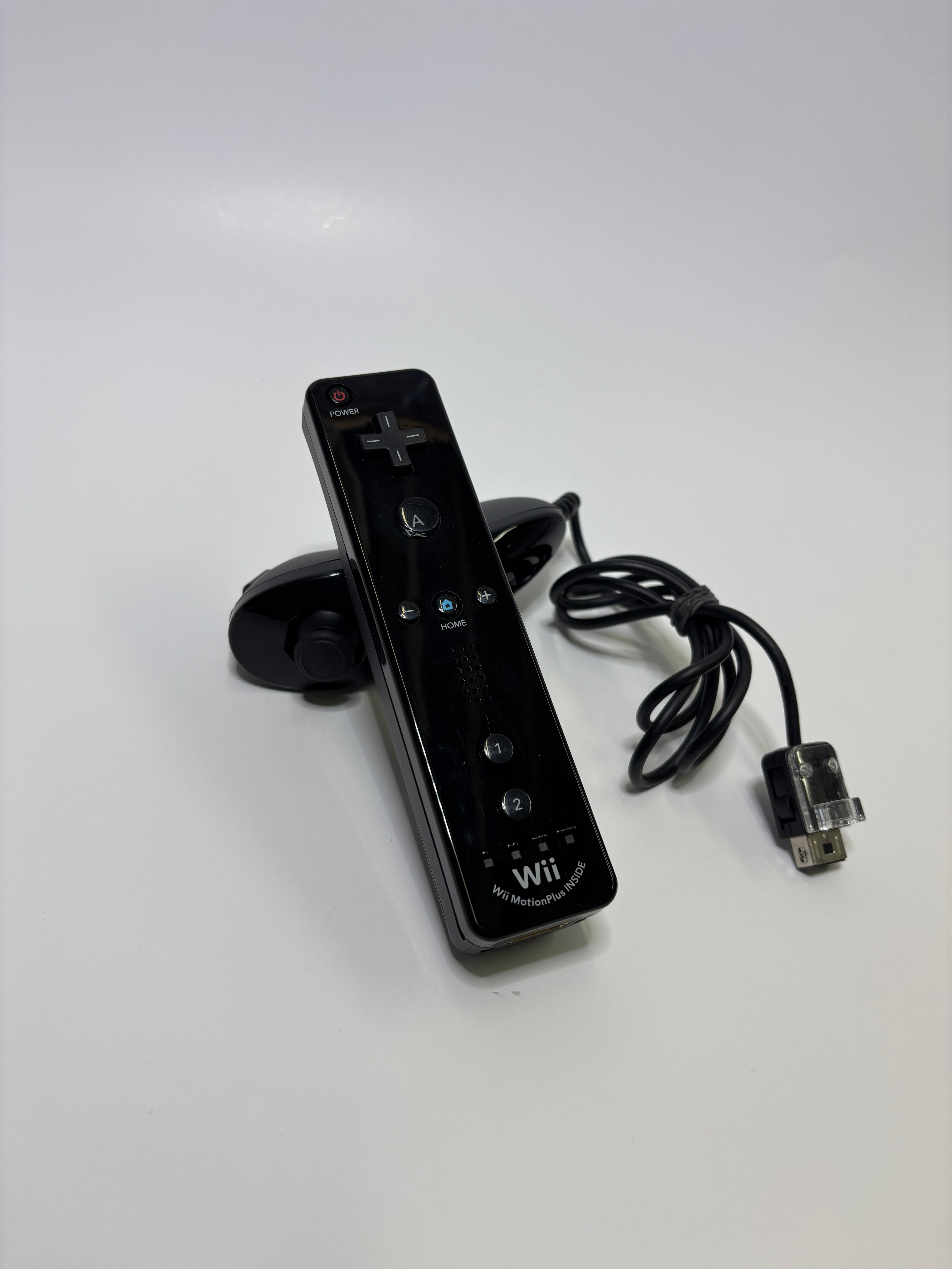 Wii Remote Plus & Nunchuk Set — Black (OEM)