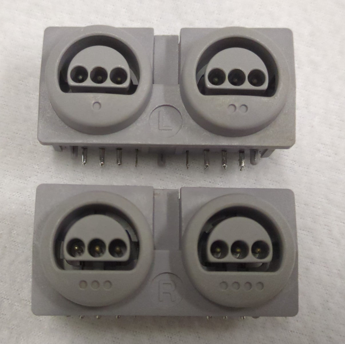 N64 Left and Right Controller Plug Ports