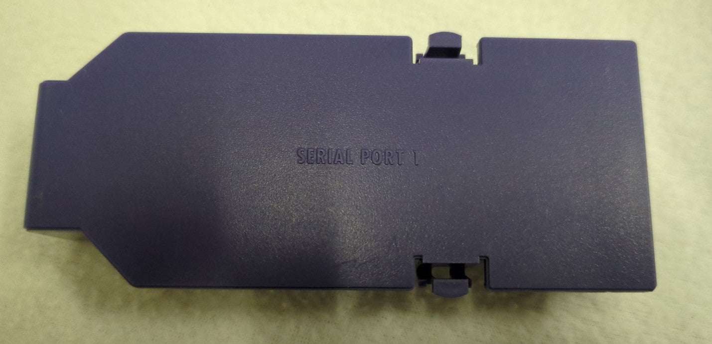 GameCube Serial Port 1 Cover - Purple/Indigo