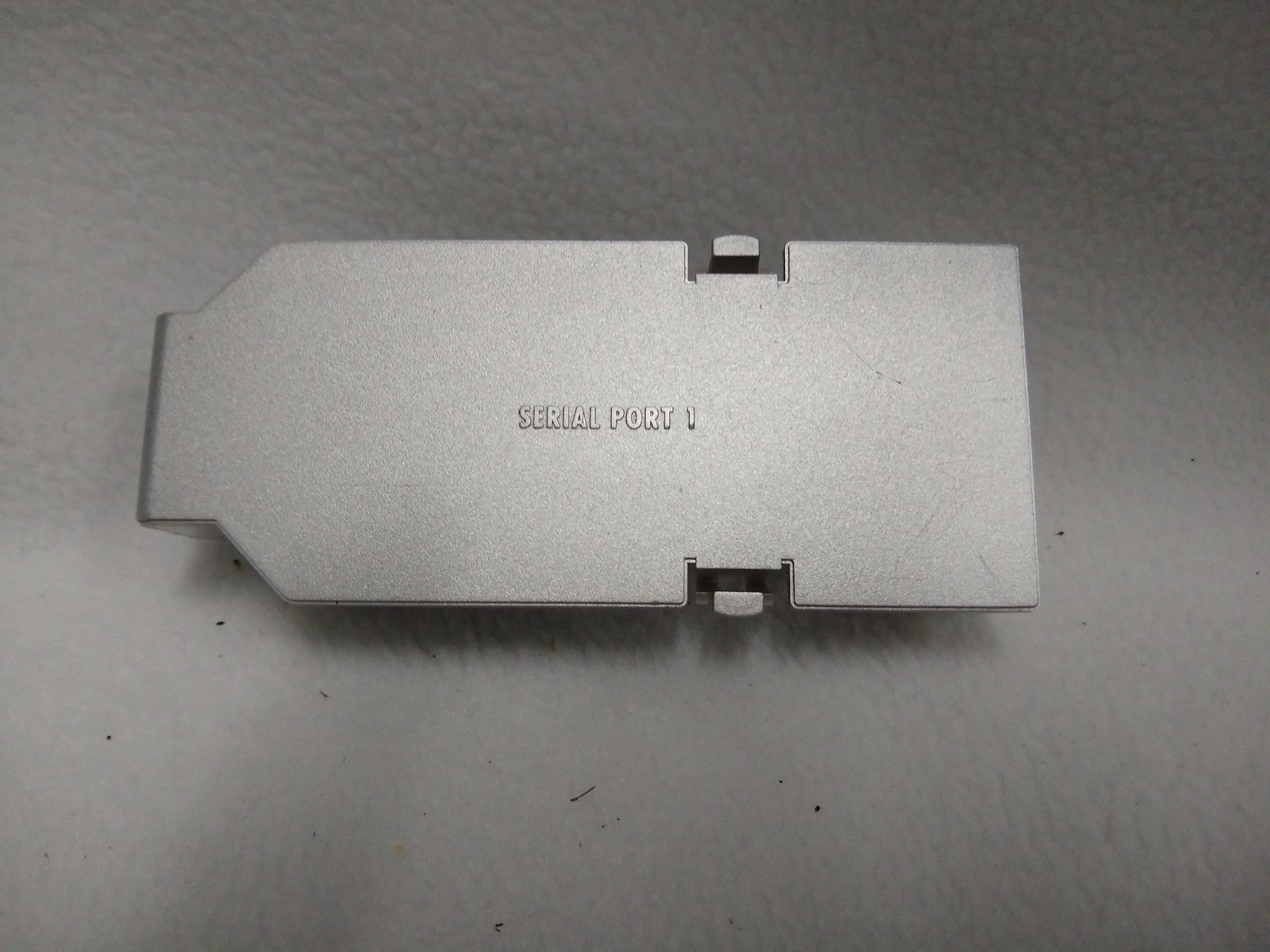 GameCube Serial Port 1 Cover - Silver/Platinum