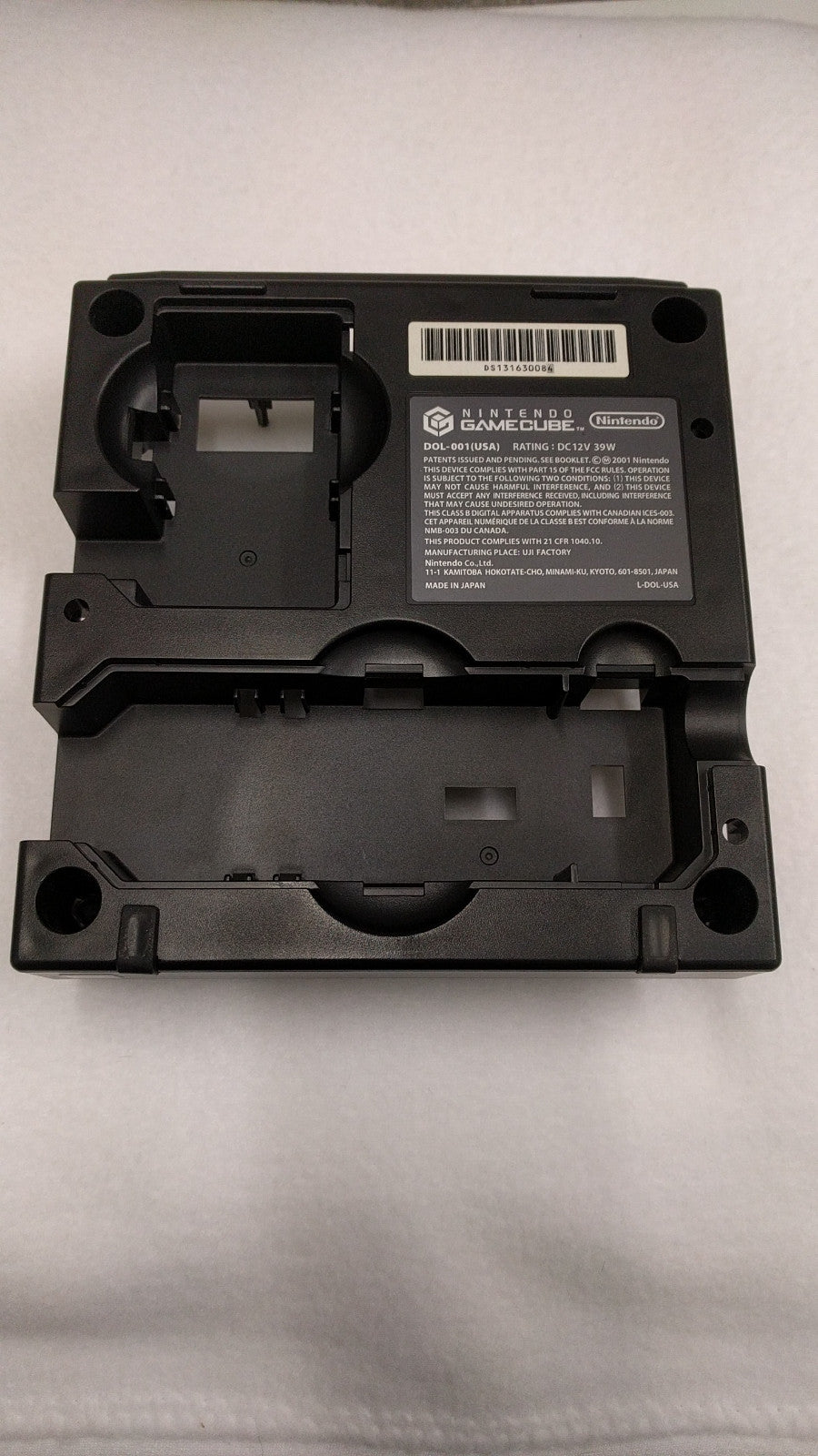 GameCube Bottom Housing DOL-001 - Black