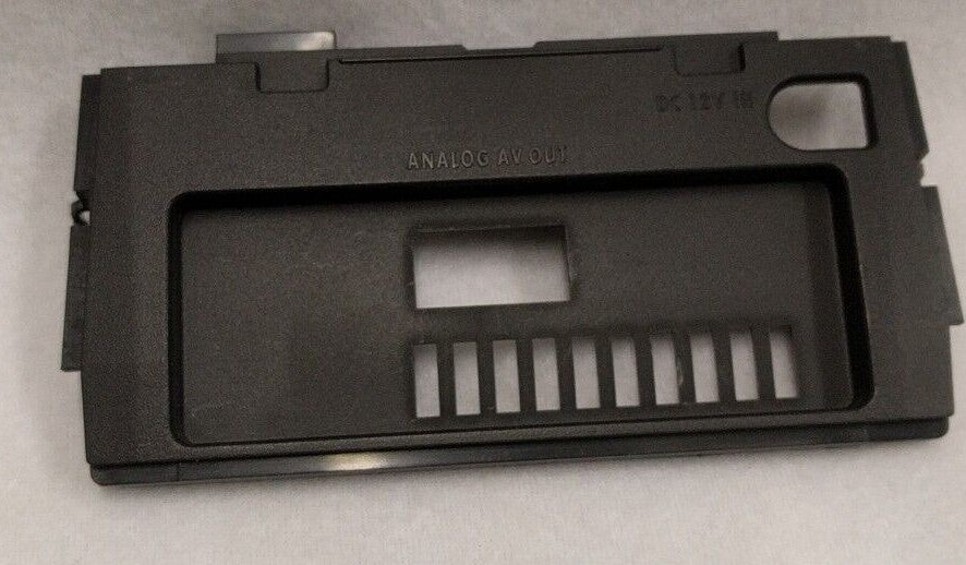 GameCube Power/Video Back Housing Plate DOL-101 - Black