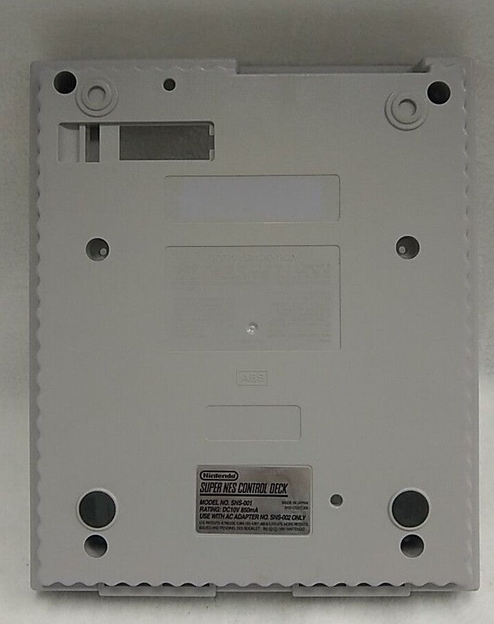 SNES Console - Bottom Shell (Fits: GPM, RGB, APU)