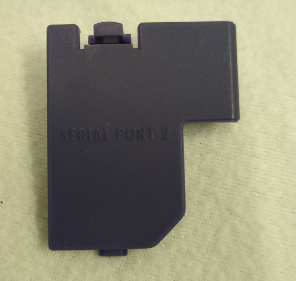 GameCube Serial Port 2 Cover - Purple/Indigo